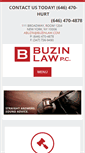 Mobile Screenshot of buzinlaw.com